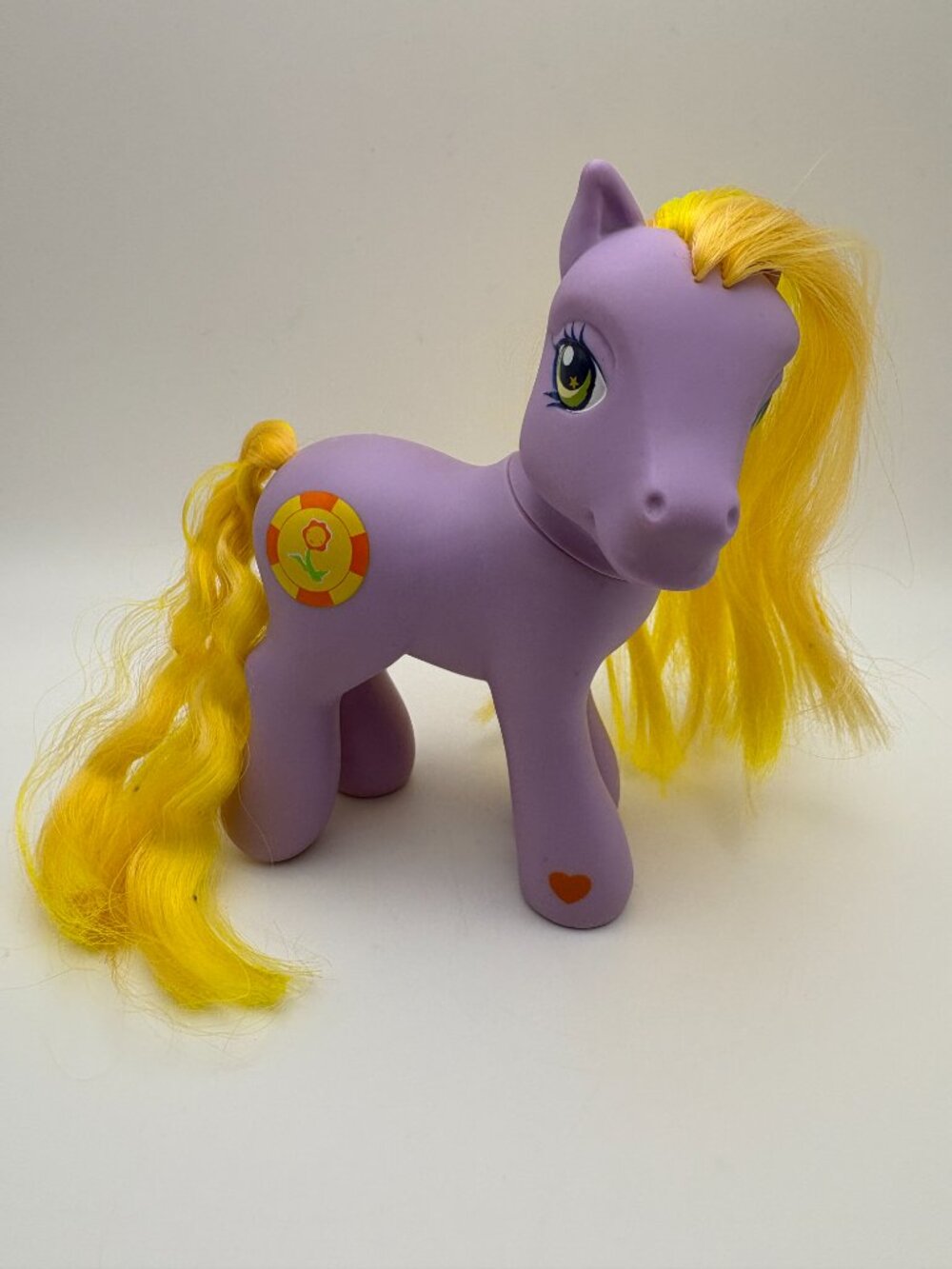 My Little Pony (MLP) Garden Glade Orange Yellow Flower G3 2002 5" (MLP:LOT1-15)